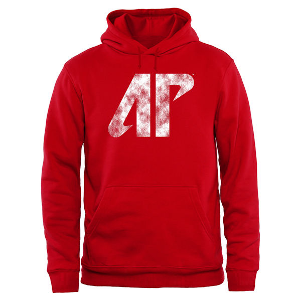 Men NCAA Austin Peay State Governors Big Tall Classic Primary Pullover Hoodie  Red->->NCAA Jersey
